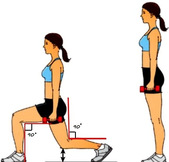 Упражнения для похудения живота и боков с гантелями для женщин